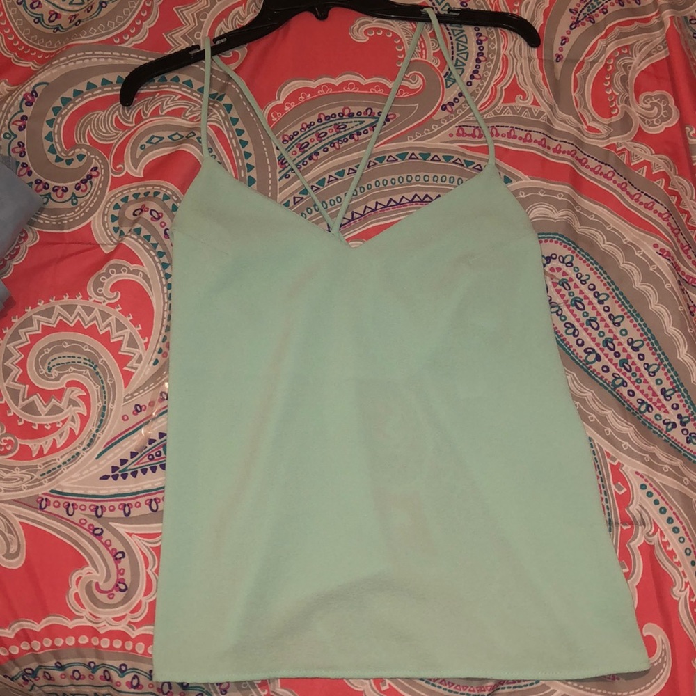 Open back tank